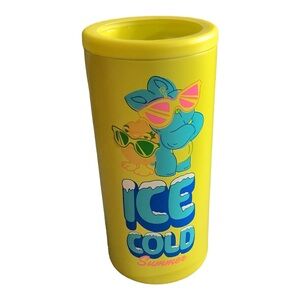 Disney Toy Story 4 Ducky Bunny Ice Cold Summer Slim Can Metal Drink Coozie Pixar